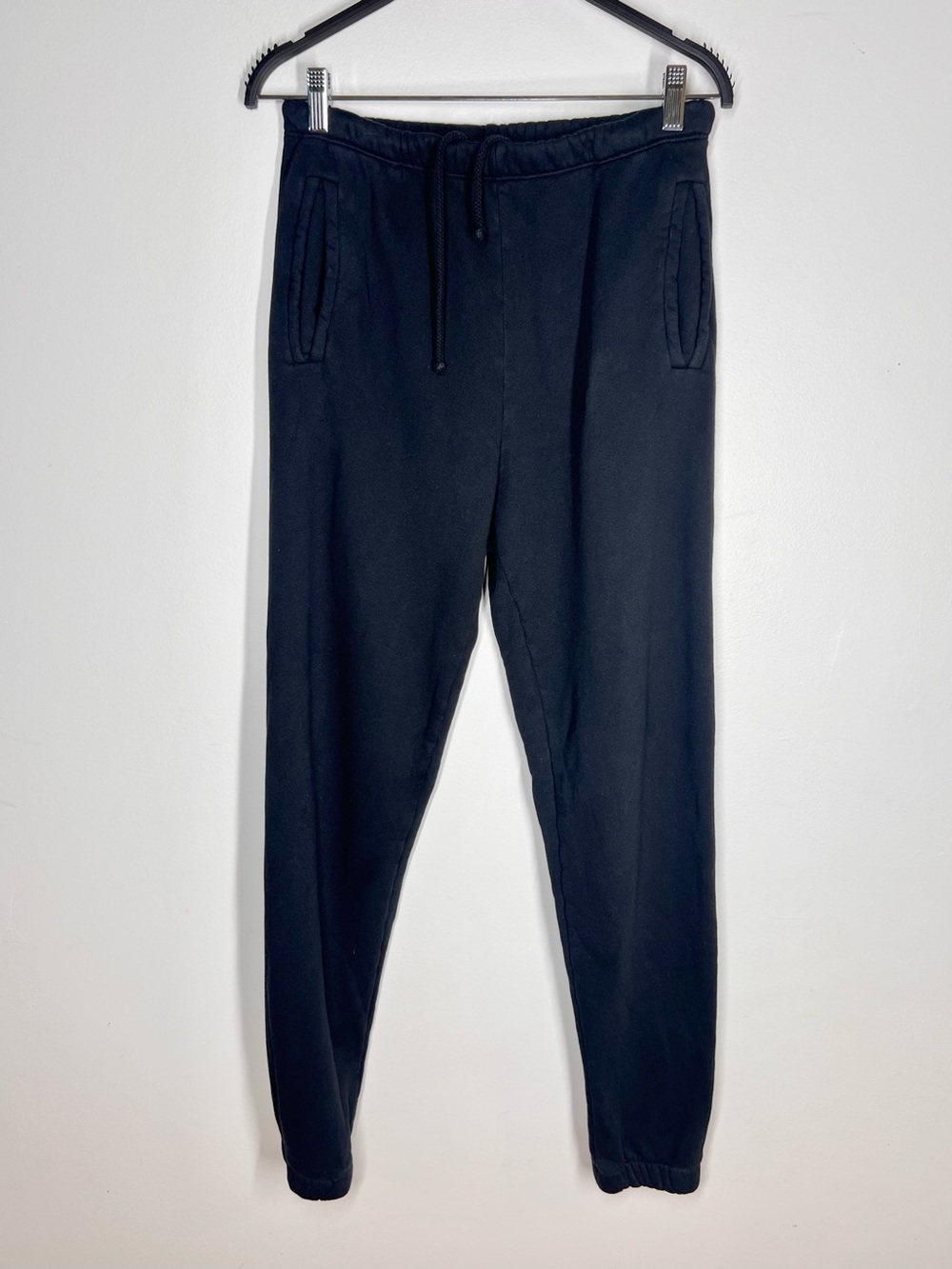 Joah Brown Empire Joggers Black Terry Sweatpants   Sz S/M - Picture 3 of 7